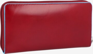 Piquadro Wallet 'Blue Square' in Red