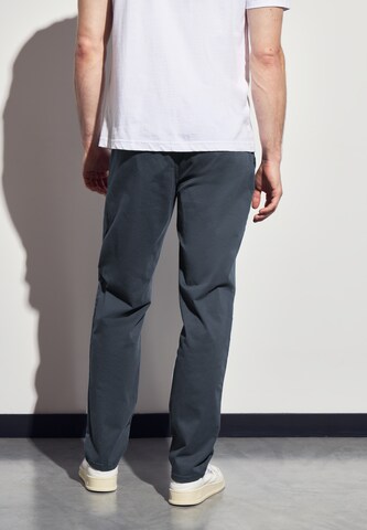 Street One MEN Slimfit Chinohose in Blau