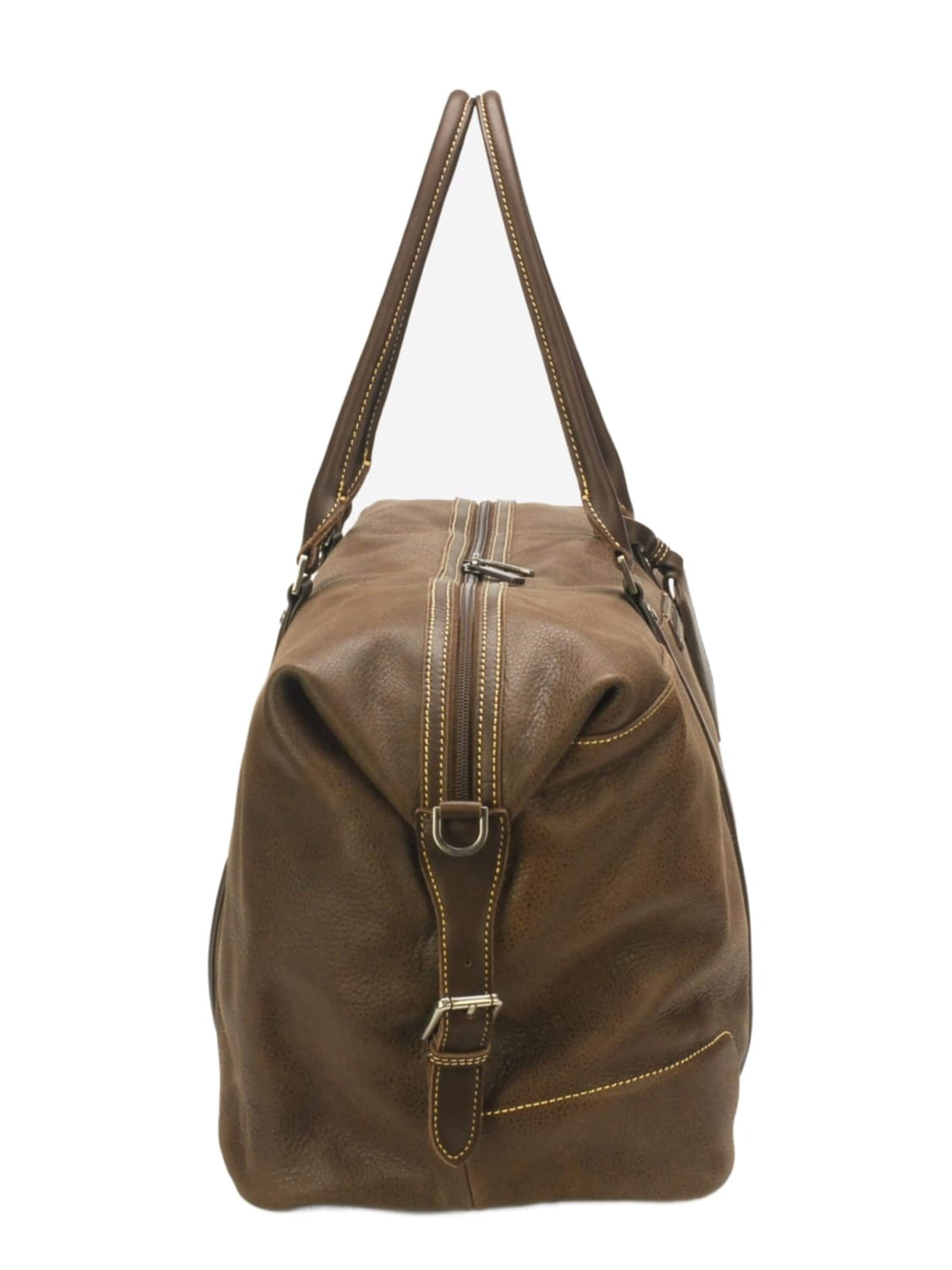Arthur & AstonRučna torbica 'Arthur & Aston Sac voyage Homme Chataigne' - crna boja