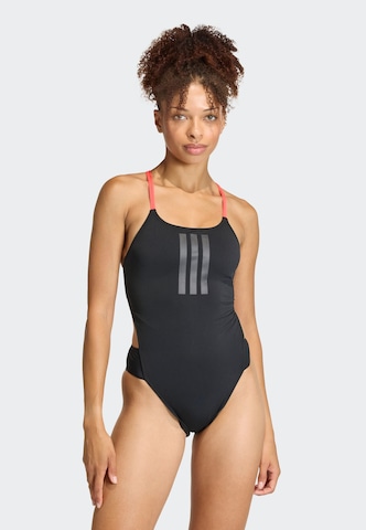 ADIDAS PERFORMANCE Bralette Sports swimsuit 'Ripstream' in Black: front