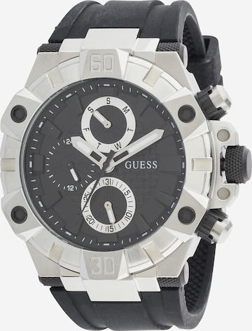 GUESS Analoog horloge 'IGNITE' in Zwart: voorkant