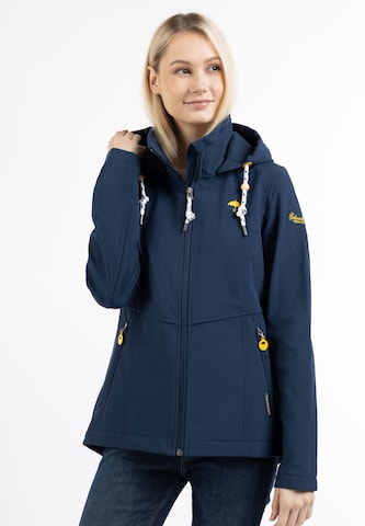 Schmuddelwedda Weatherproof jacket in Blue: front