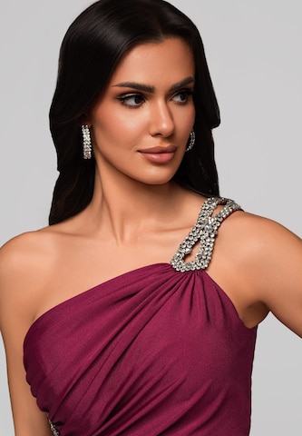 Ombre Avondjurk in Rood