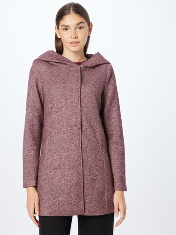 VERO MODA Between-Seasons Coat 'Dona' in Red: front