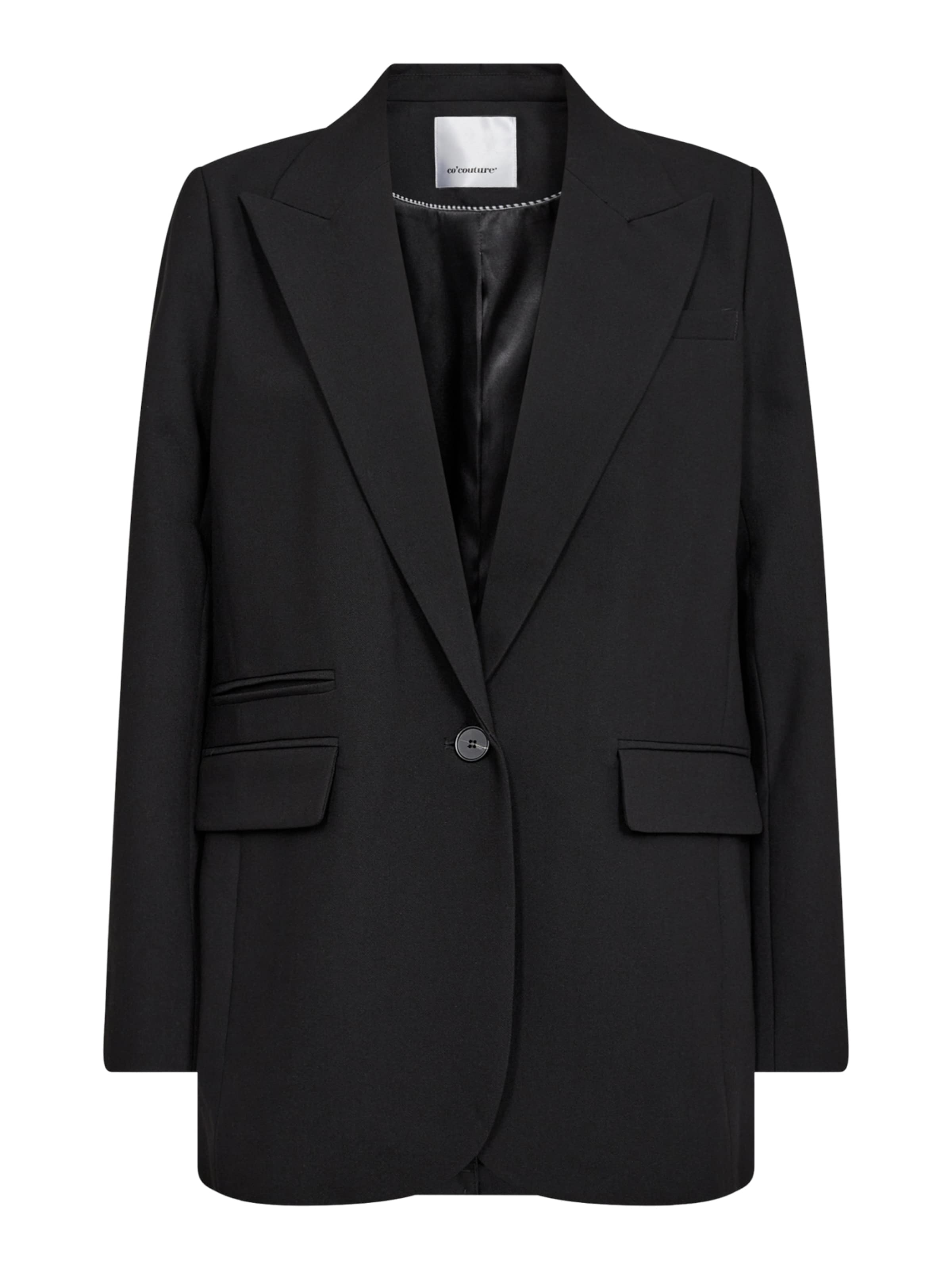 co'couture Bleiseri ' Vola' värissä musta: etupuoli