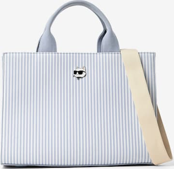 Karl LagerfeldRučna torbica 'Ikon' - plava boja: prednji dio