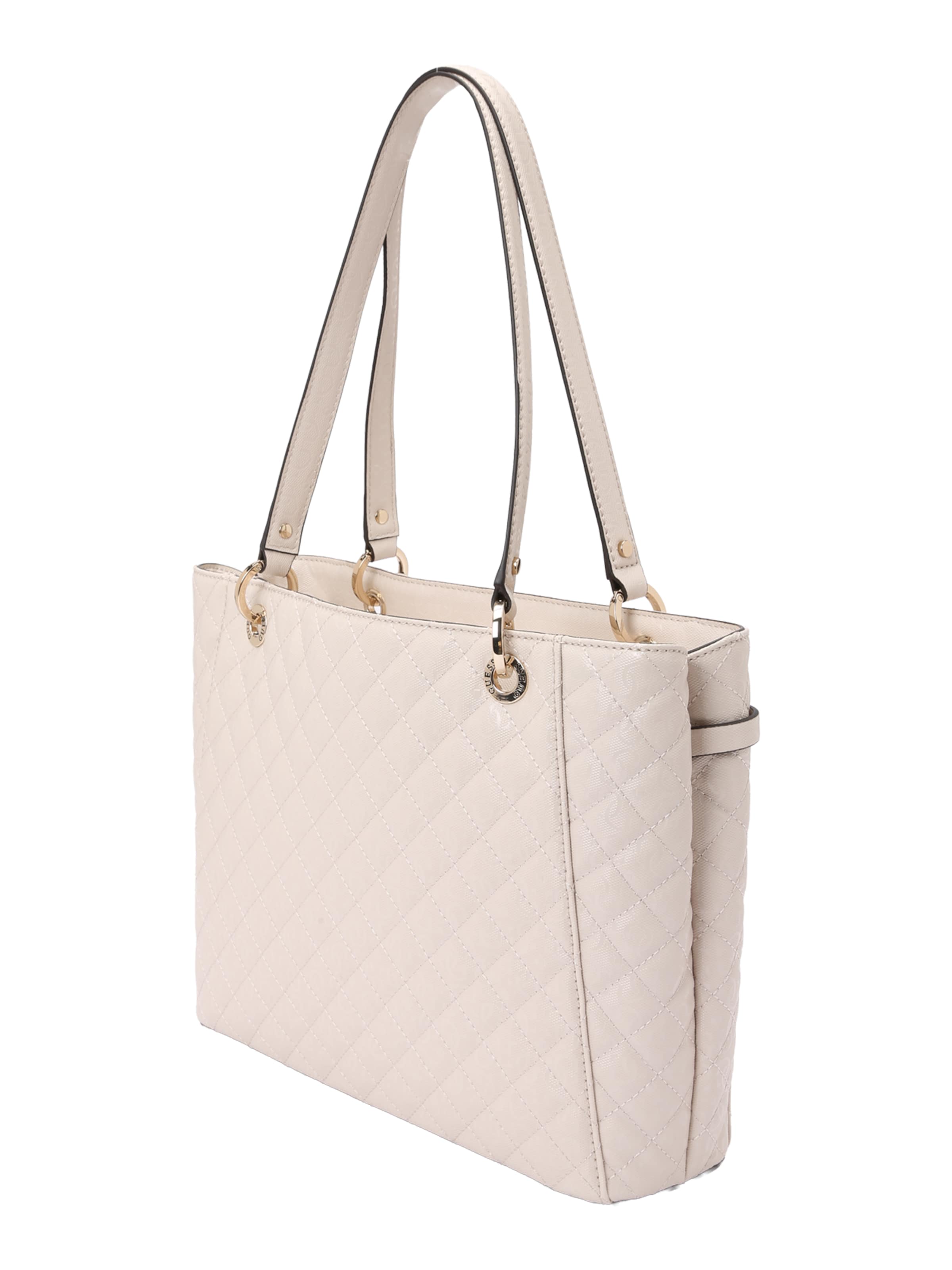 Borsa a spalla 'Idra Noel' di GUESS in bianco