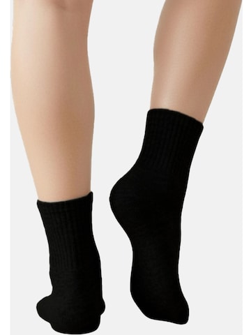 El Sueno - Calcetines 'Sportsocken' en negro: frente