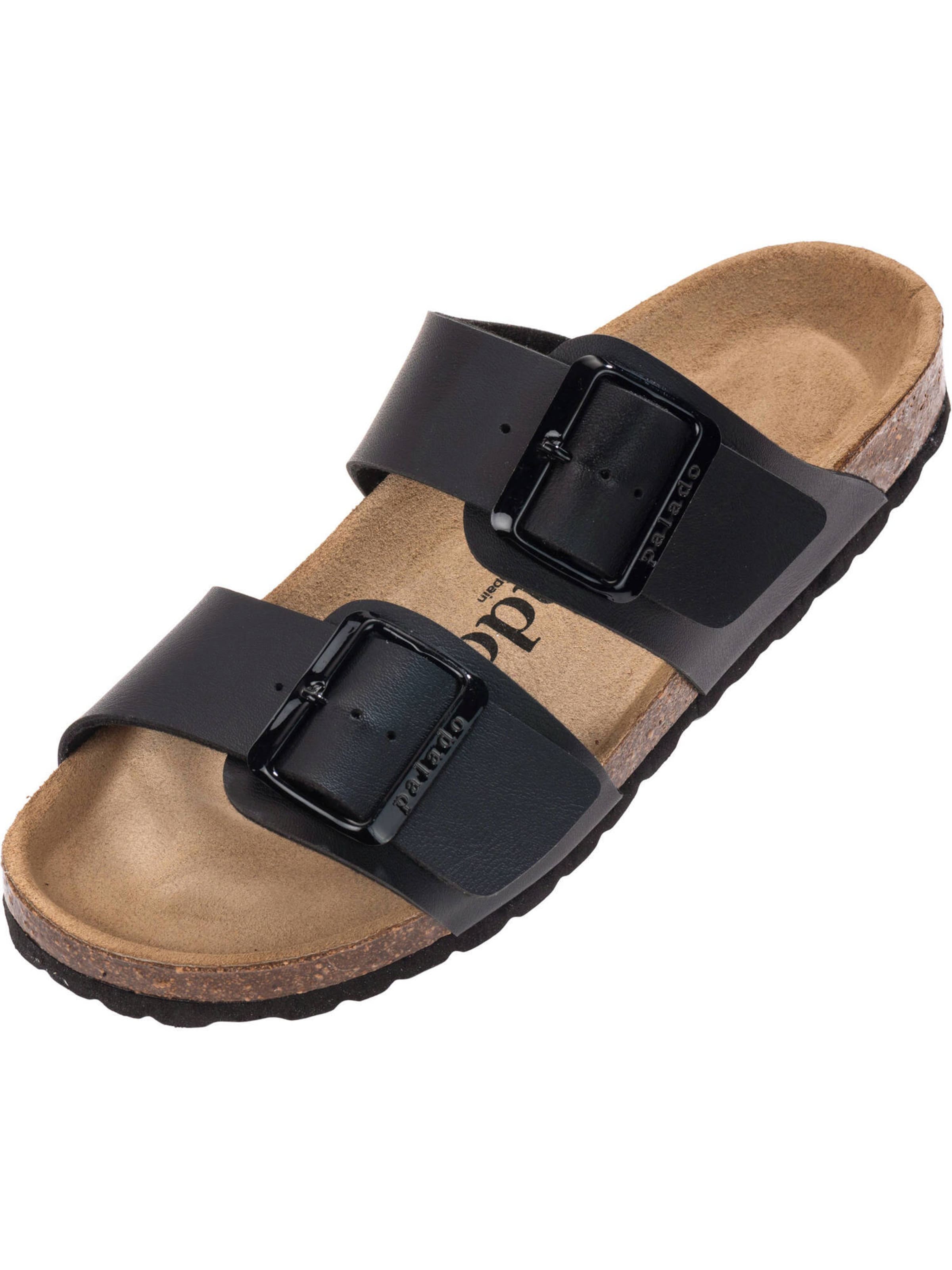 Mule 'Samos EGS' Palado en noir : devant