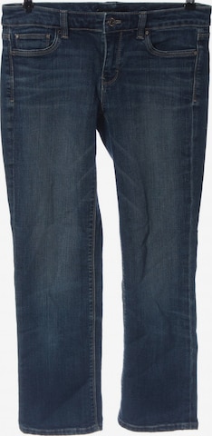 White House Black Market Straight-Leg Jeans 27-28 in Blau: predná strana