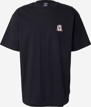 IriedailyMajica 'Vamp Cat' - crna boja: prednji dio