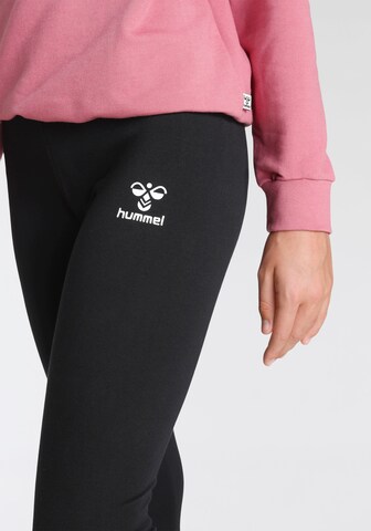 Hummel Skinny Legginsy 'Onze' w kolorze czarny