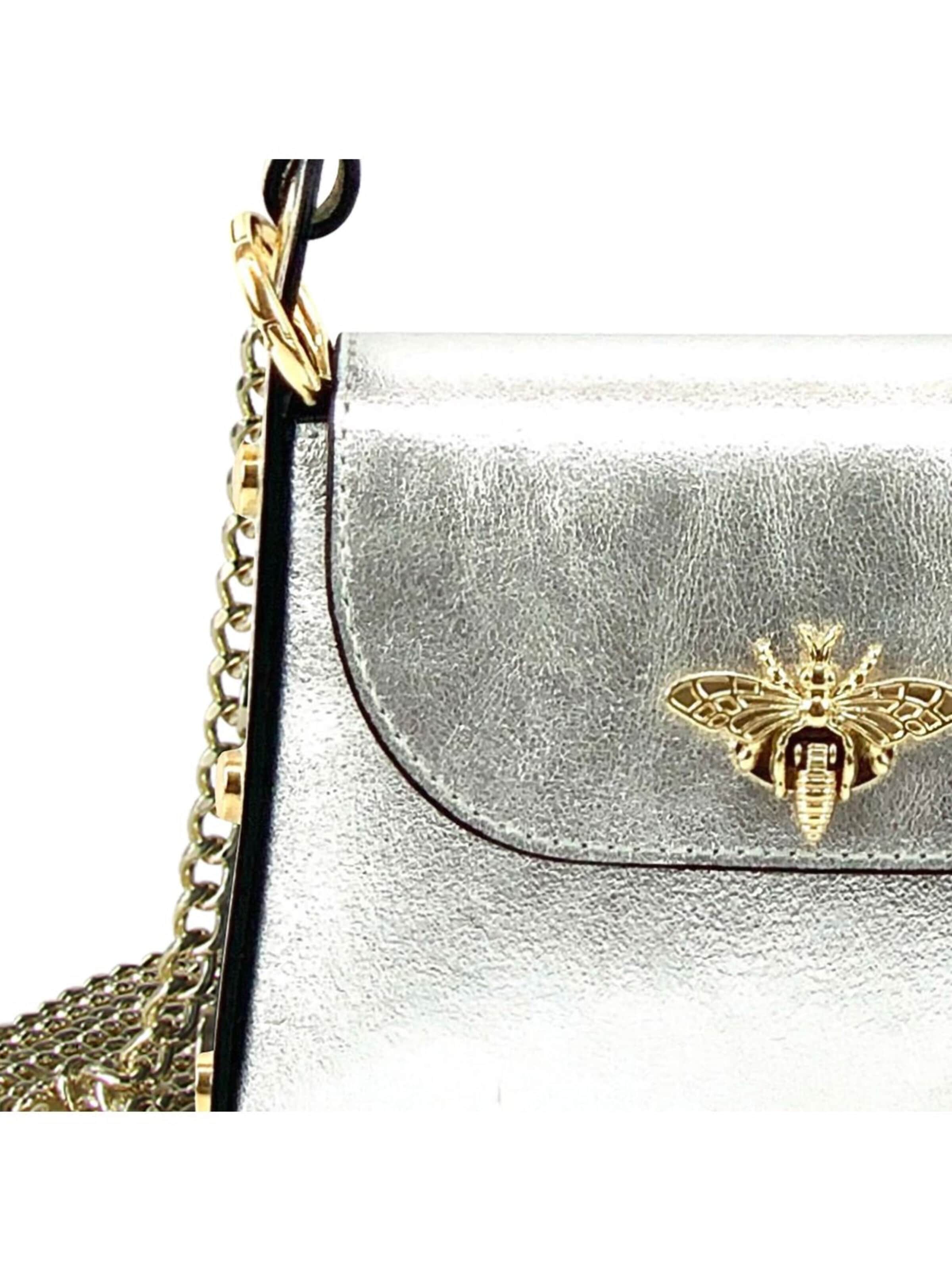 Florence Crossbody bag in Silver