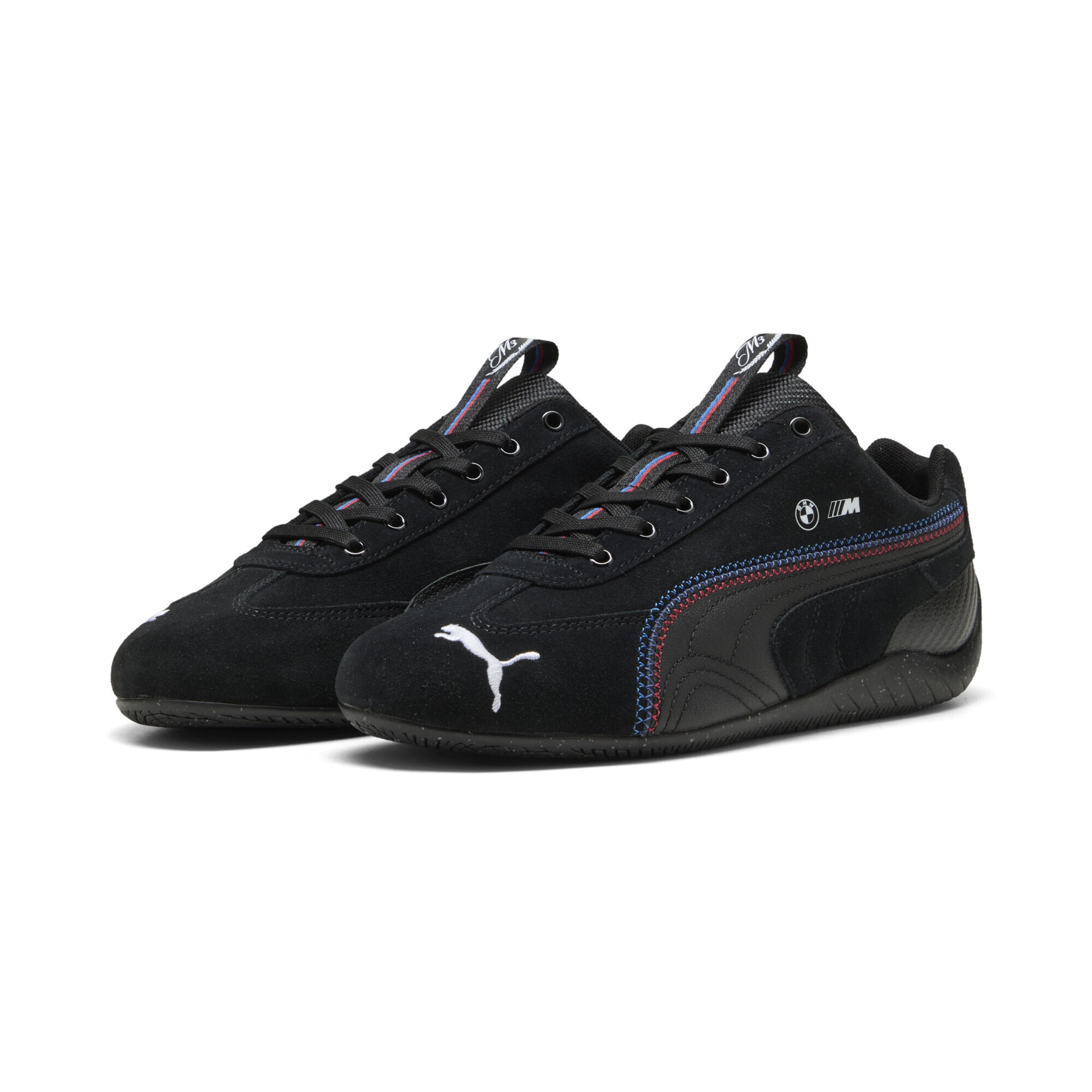 PUMA Sportschoen 'BMW M Motorsport M3 40Yrs Speedcat' in Zwart