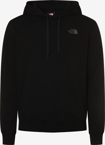 THE NORTH FACE Sweatshirt in Black: front