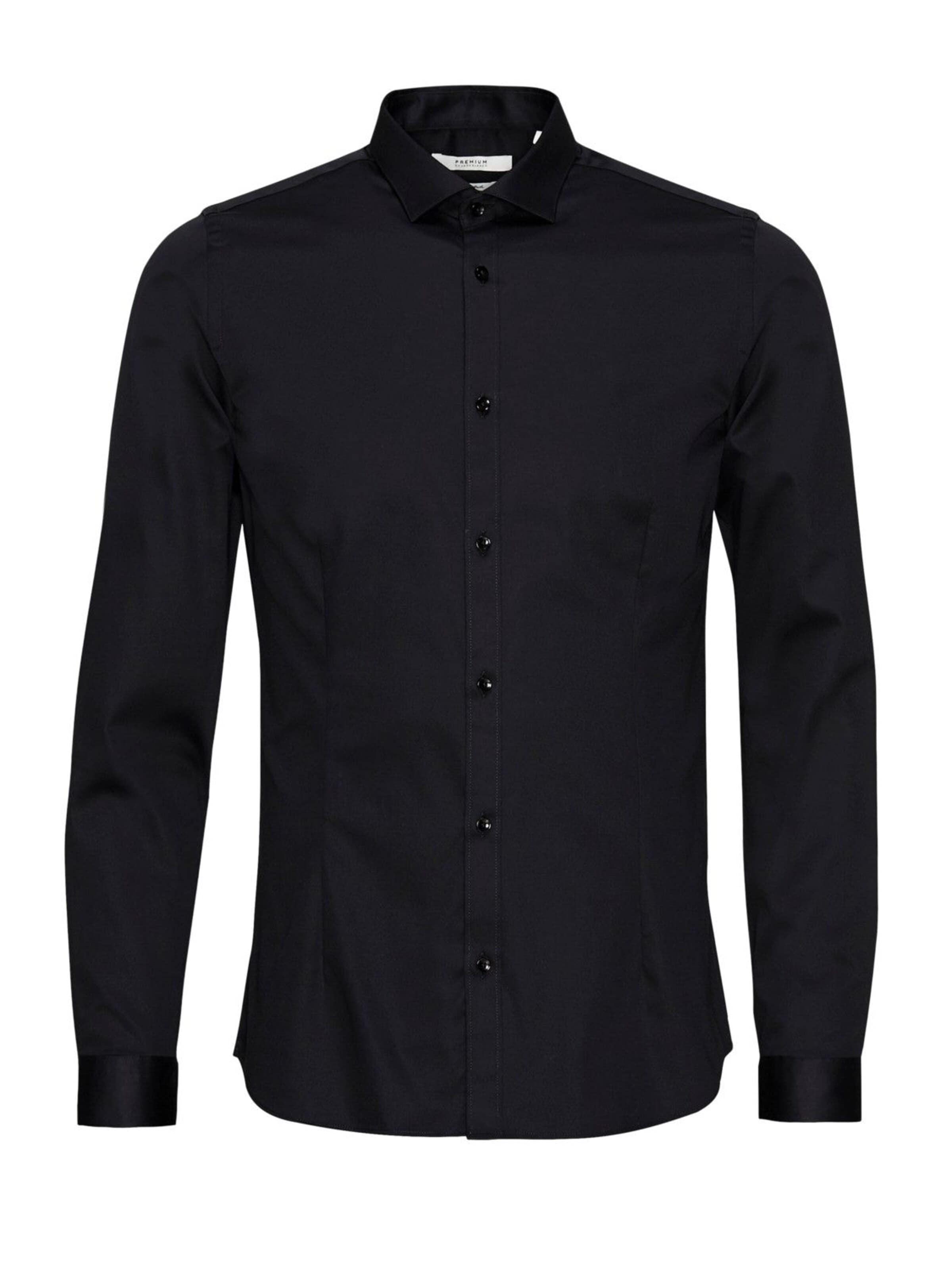 Regular fit Camicia di Jack & Jones Premium in nero: frontale