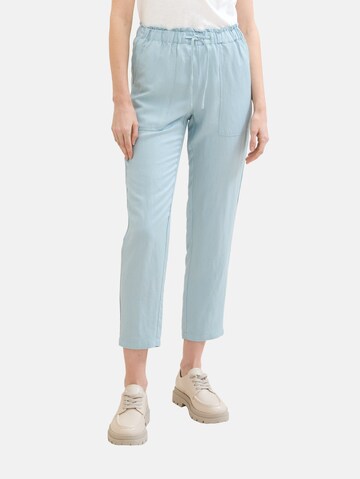 TOM TAILOR Regular Trousers in Blue: front