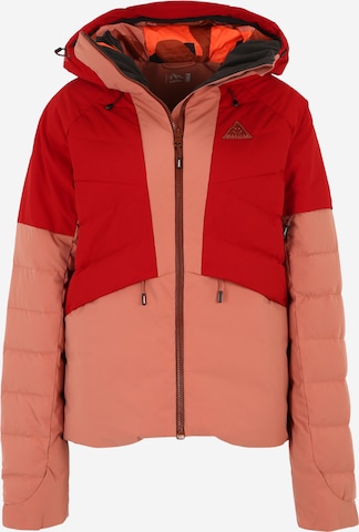 Maloja Outdoor Jacket 'Waldkauz' in Orange: front