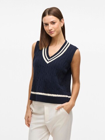 Cardigan VILA en bleu : devant