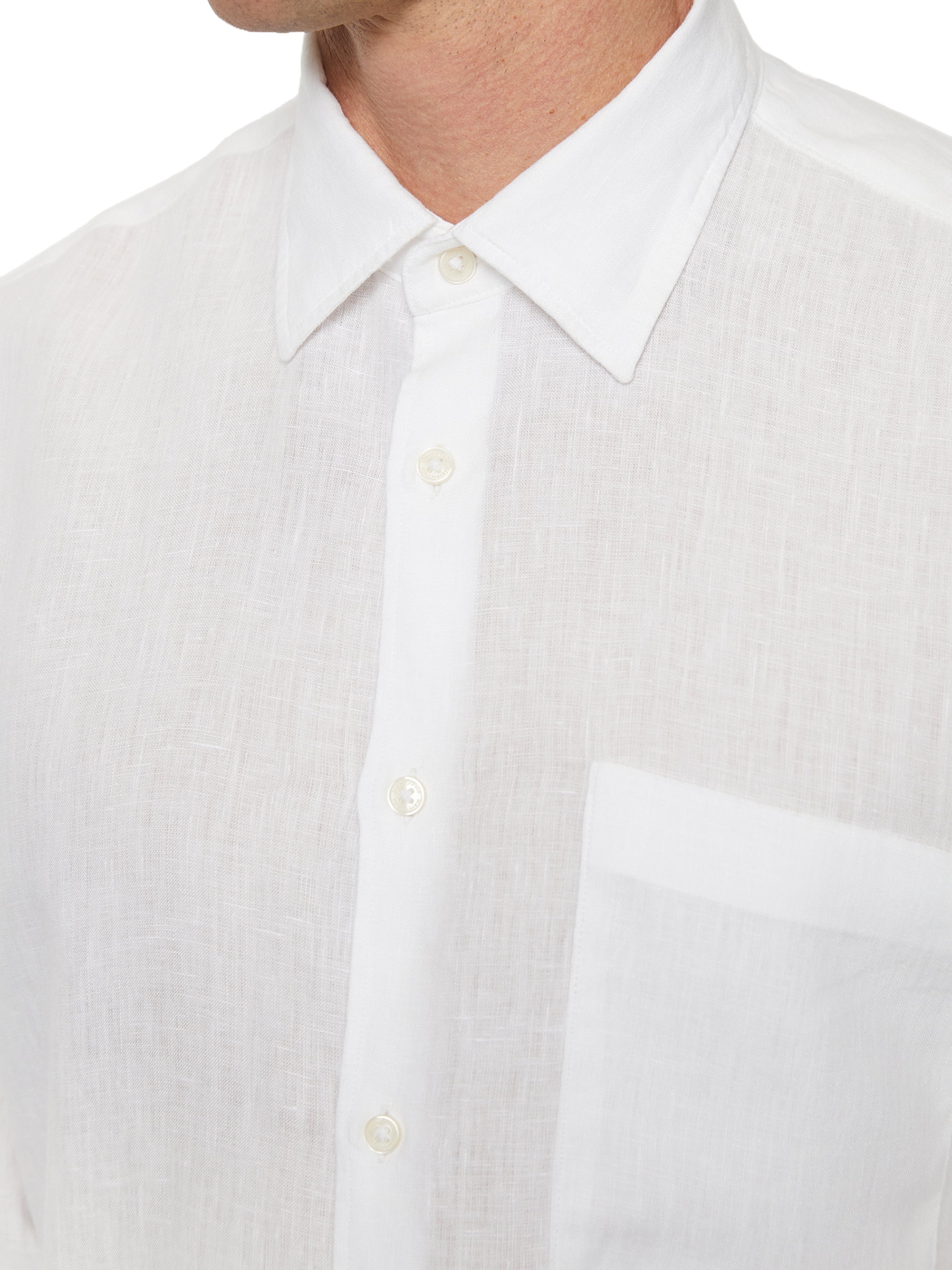 balts Marc O'Polo Standarta piegriezums Krekls