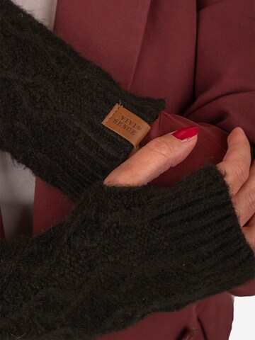 Vivisence Kurzfingerhandschuhe '7300 Set' in Schwarz