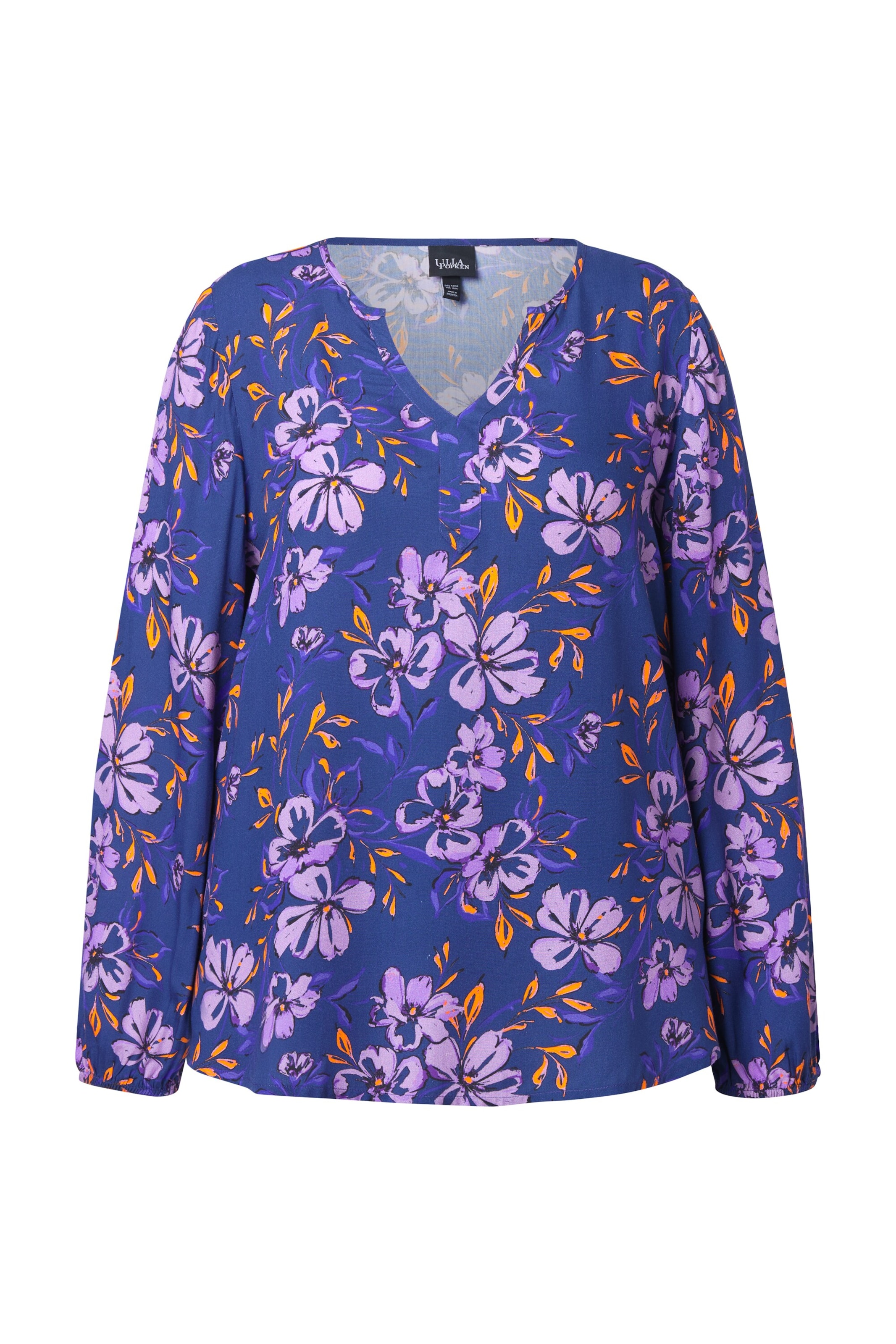 Ulla Popken Blouse 'Aline' in Blue: front