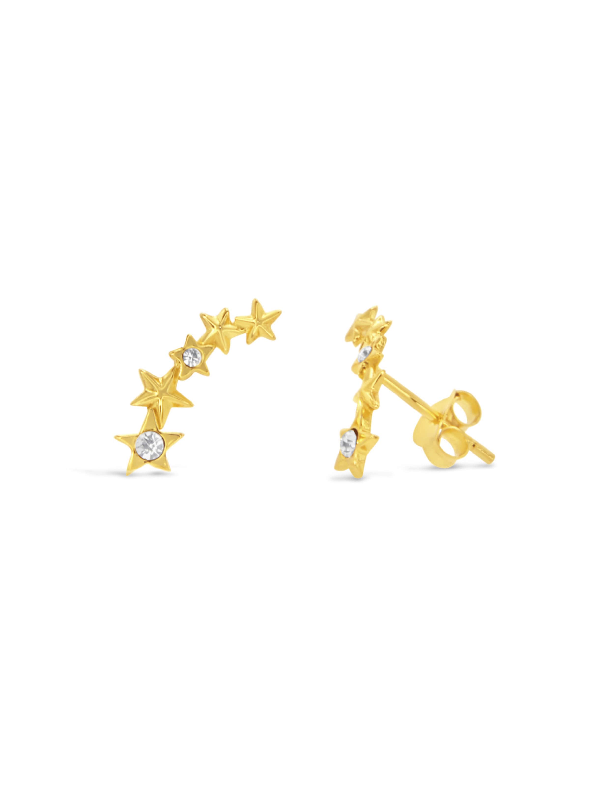 ARS-ARGENTI Earrings 'DREAM BIG' in Gold: front