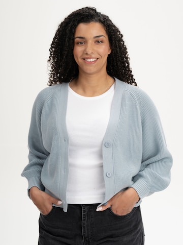 Cardigan 'Bhuma' MELA en bleu : devant
