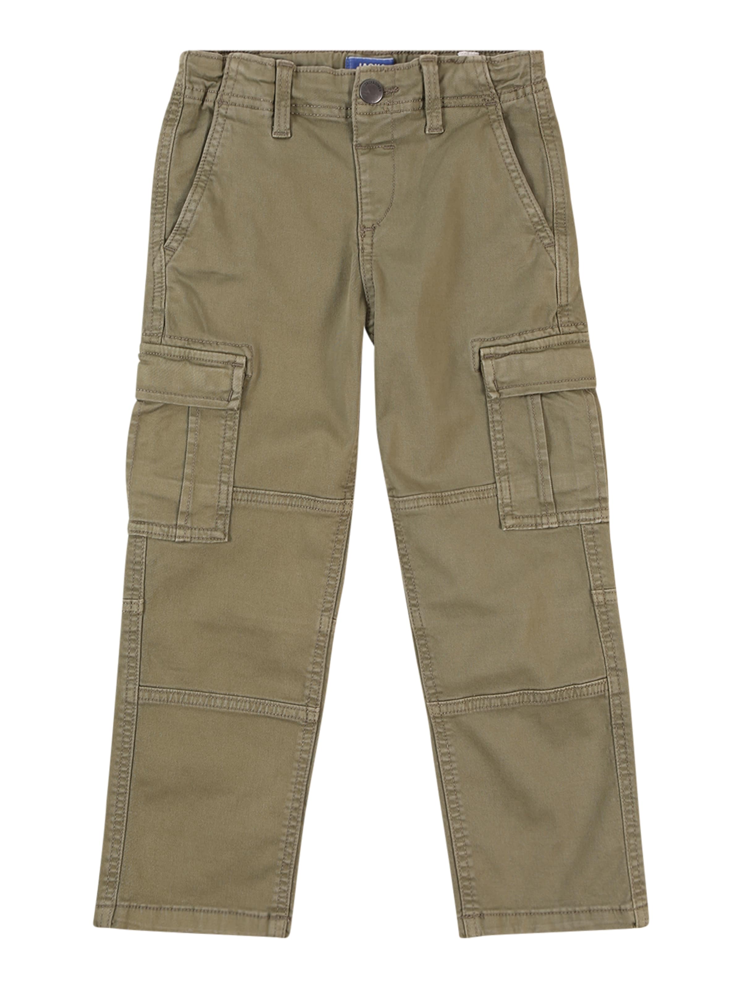 JACK & JONES MINI - regular Pantalón 'JJHarlow' en verde: frente