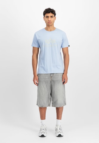 T-Shirt ALPHA INDUSTRIES en bleu
