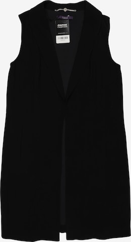 LAUREL Weste XS in Schwarz: Vorderseite