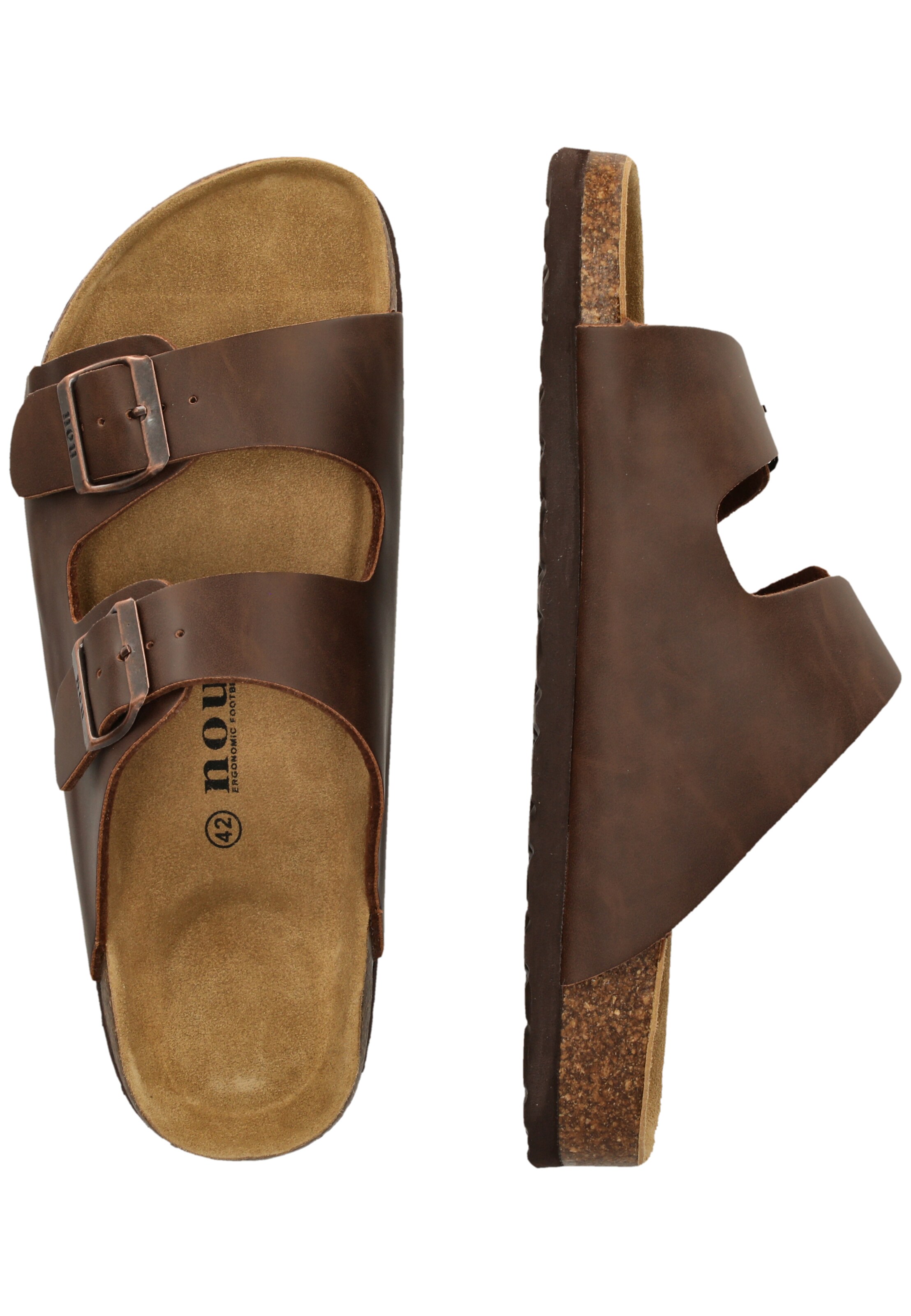 NOU Pantolette in Braun