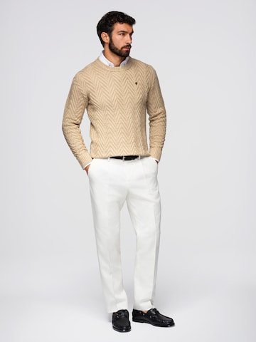 Ombre Sweater in Beige