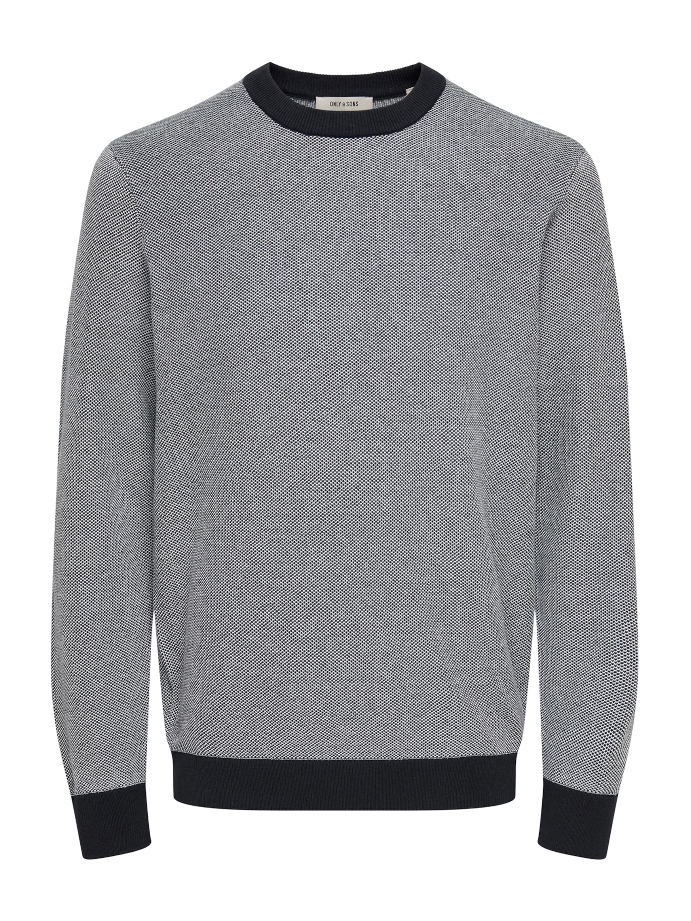 Pull-over 'ONSTAP' Only & Sons en bleu : devant