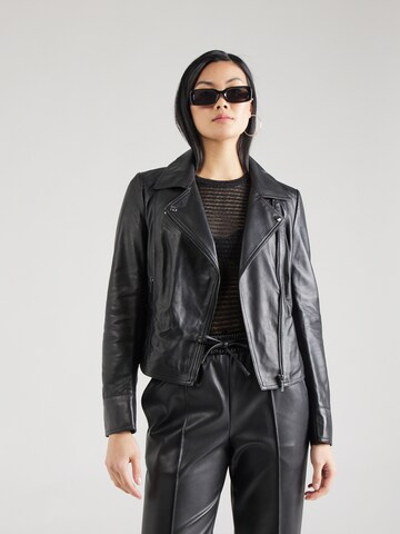 Studio AR Between-Season Jacket 'LOVATO' in Black: front