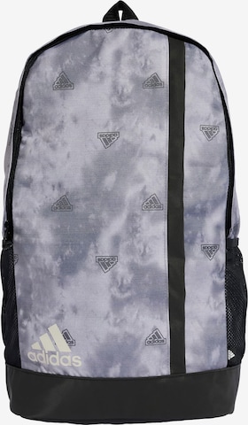 ADIDAS PERFORMANCE Sports Backpack 'Essentials Linear' in Grey: front
