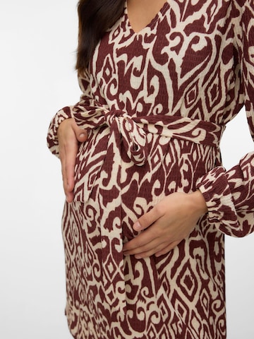 Robe 'VMMFriga' Vero Moda Maternity en beige