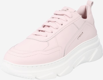 Baskets basses Copenhagen en rose : devant