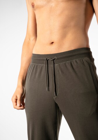 Tapered Pantaloni di s.Oliver in verde