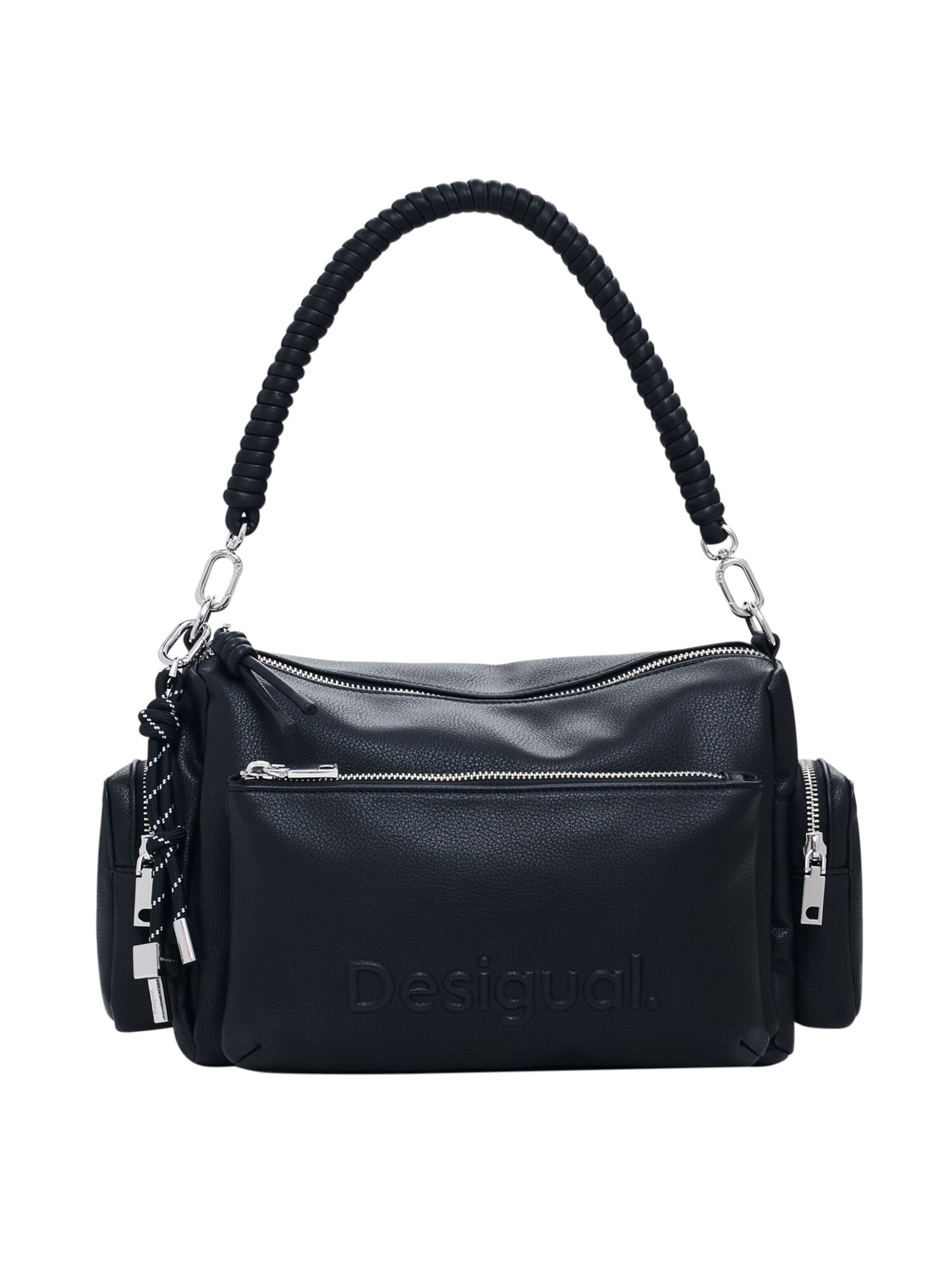 Sac bandoulière Desigual en noir : devant