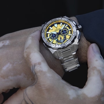 Montre à affichage analogique FESTINA en jaune : devant