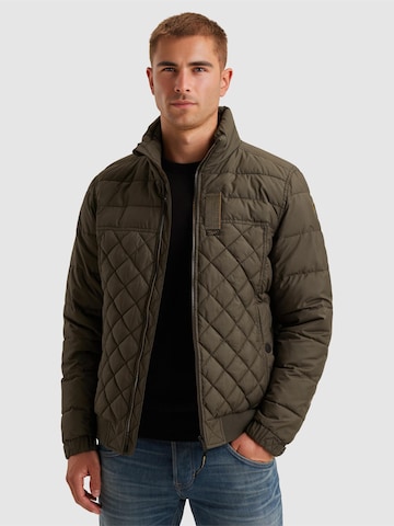 PME Legend Tussenjas 'Cargo Glider jacket' in Groen: voorkant