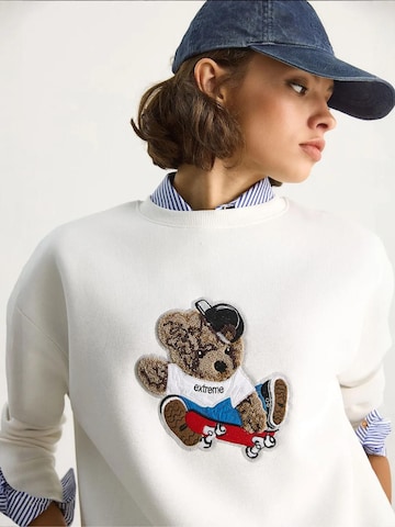 Bianco Lucci - Sweatshirt em branco