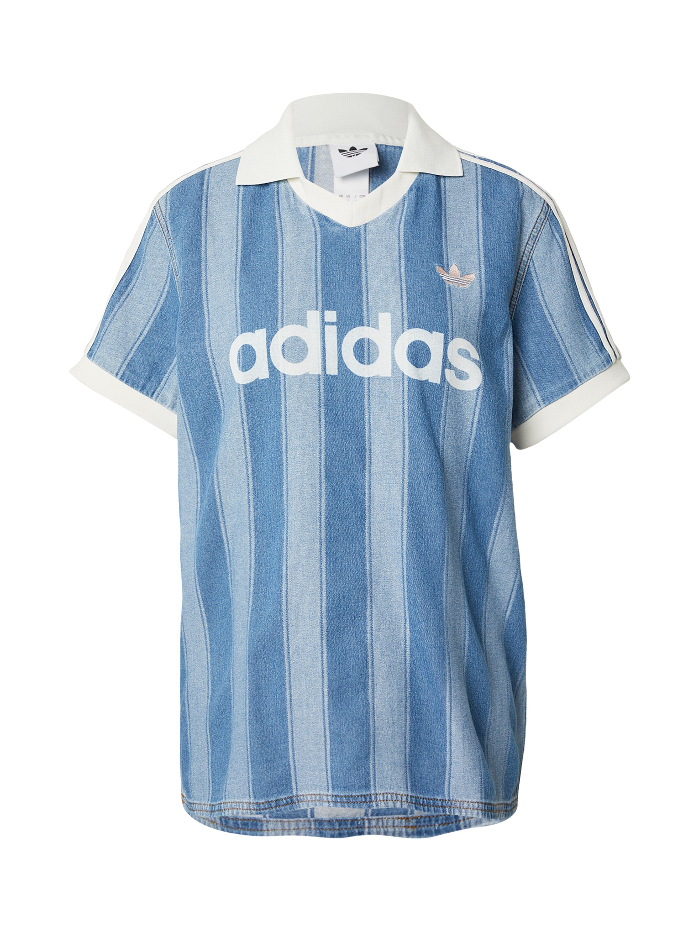 T-shirt ADIDAS ORIGINALS en bleu : devant