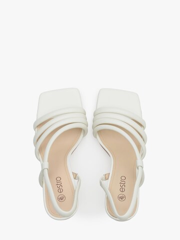 Estro Sandaler med rem '0556' i beige