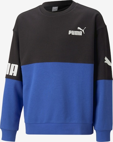 PUMASweater majica 'POWER' - plava boja: prednji dio