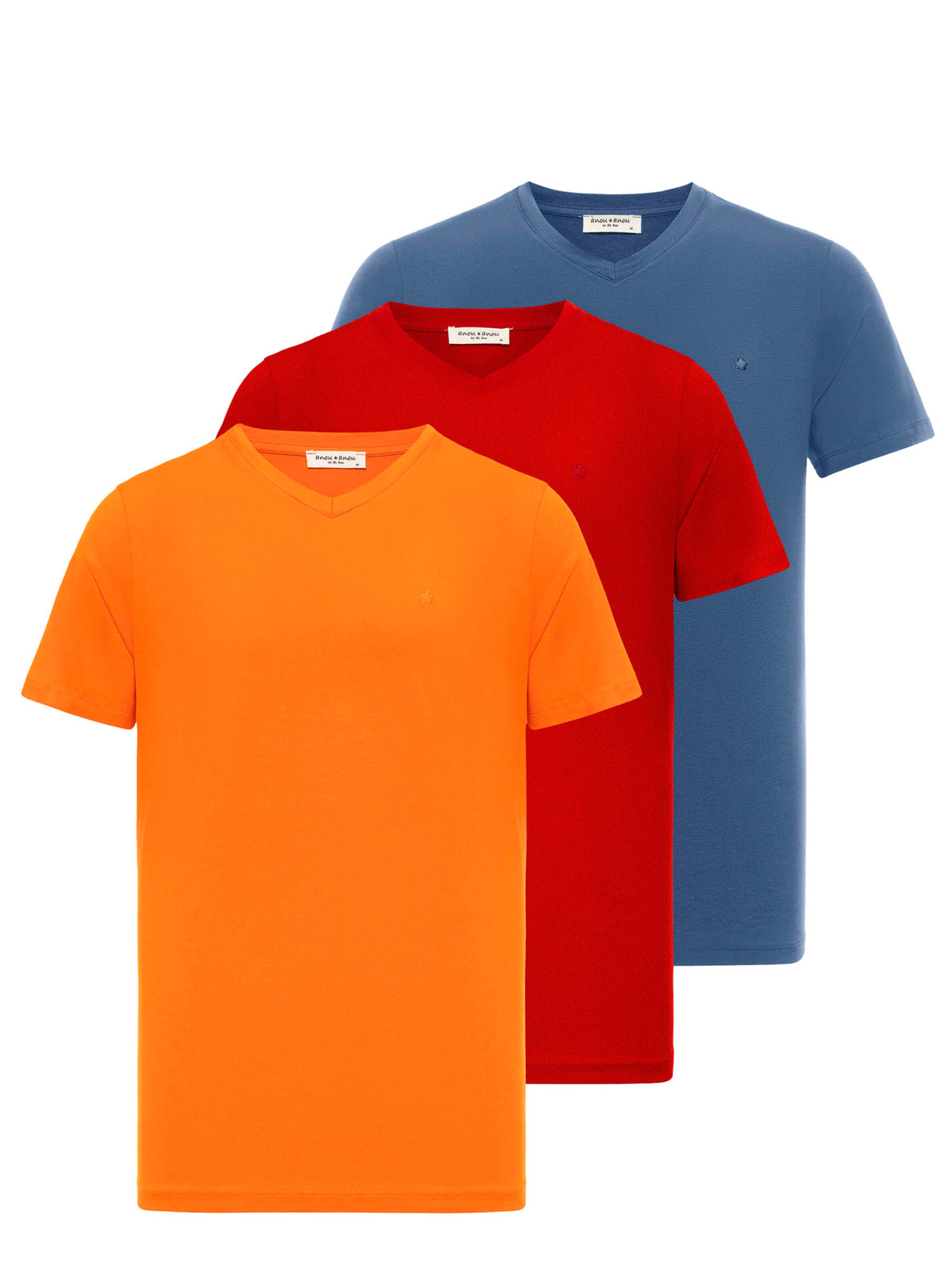 Anou Anou Μπλουζάκι σε ανάμεικτα χρώματα: μπροστά