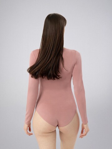 LEAFLETIC - Body deportivo 'Leafletic Women’s Bodysuit' en rosa