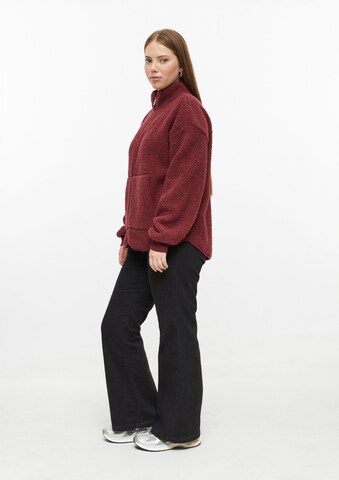 Veste en polaire QS en rouge