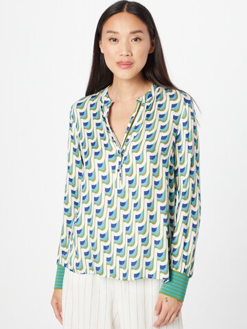 Emily Van Den Bergh Blouse in Green: front